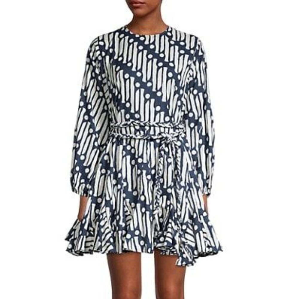 Rhode Ella Braided Belt Mini Dress